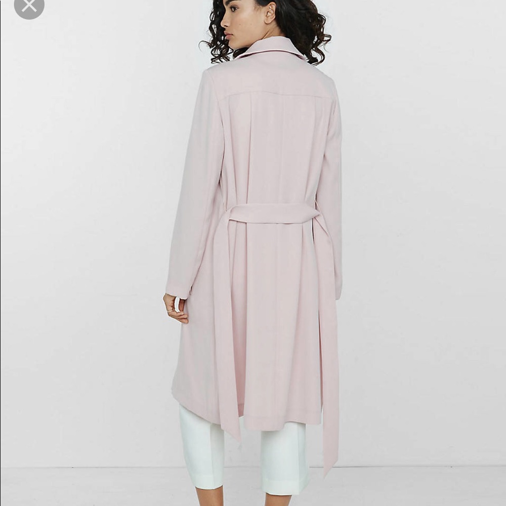 🌸Express Light Pink Trench Coat! NWT 🌸